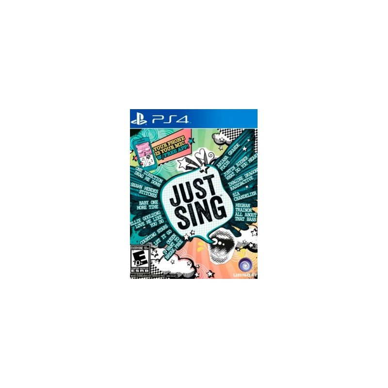 JUST SING PS4