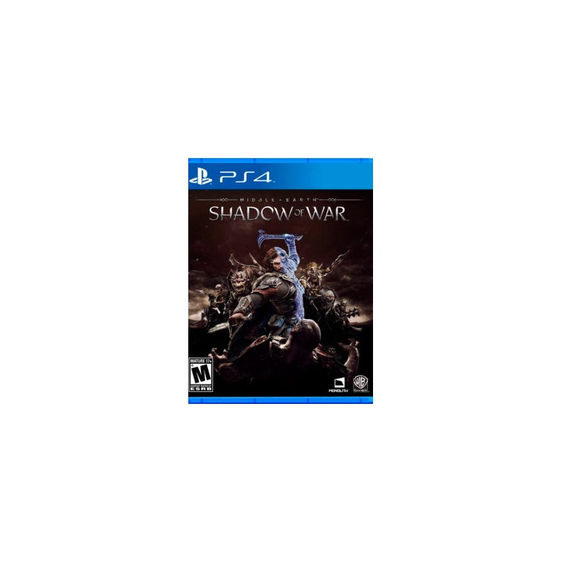 SHADOW OF WAR MIDDLE EARTH PS4