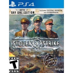 SUDDEN 4 STRIKE LIMITED DAY ONE EDITION INCLUDES REVERSIBLE COVER PS4