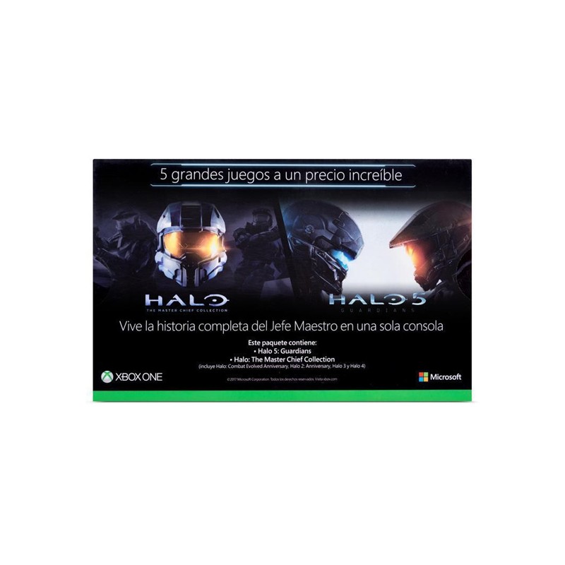 HALO THE MASTERCHIEF + HALO 5 XBOX ONE