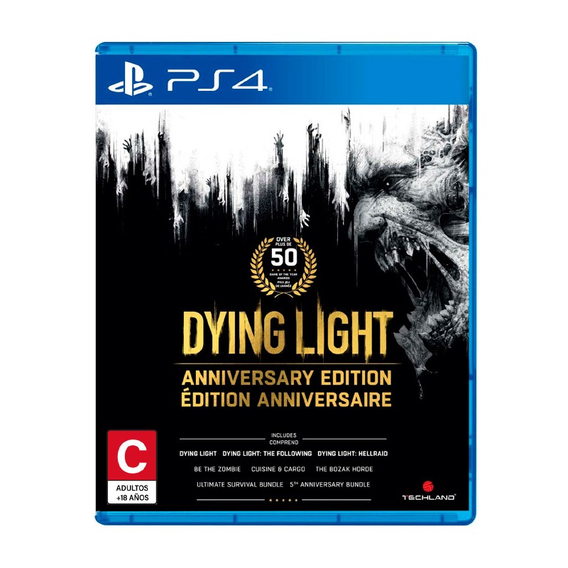 DYING LIGHT ANNIVERSARY EDITION PS4