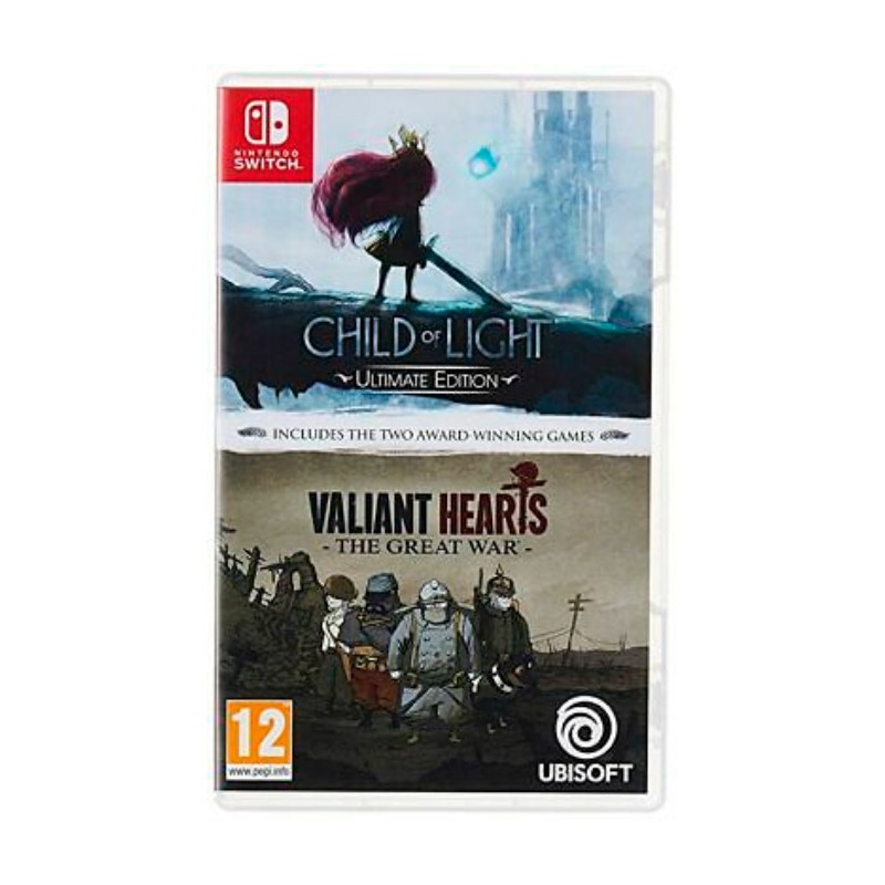 CHILD OF LIGHT ULTIMATE EDITION VALIANT HEARTS THE GREAT WAR SWITCH
