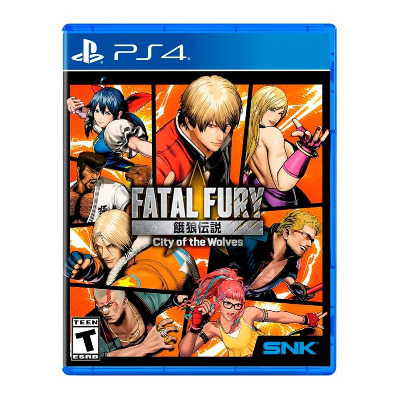 FATAL FURY CITY OF THE WOLVES PS4