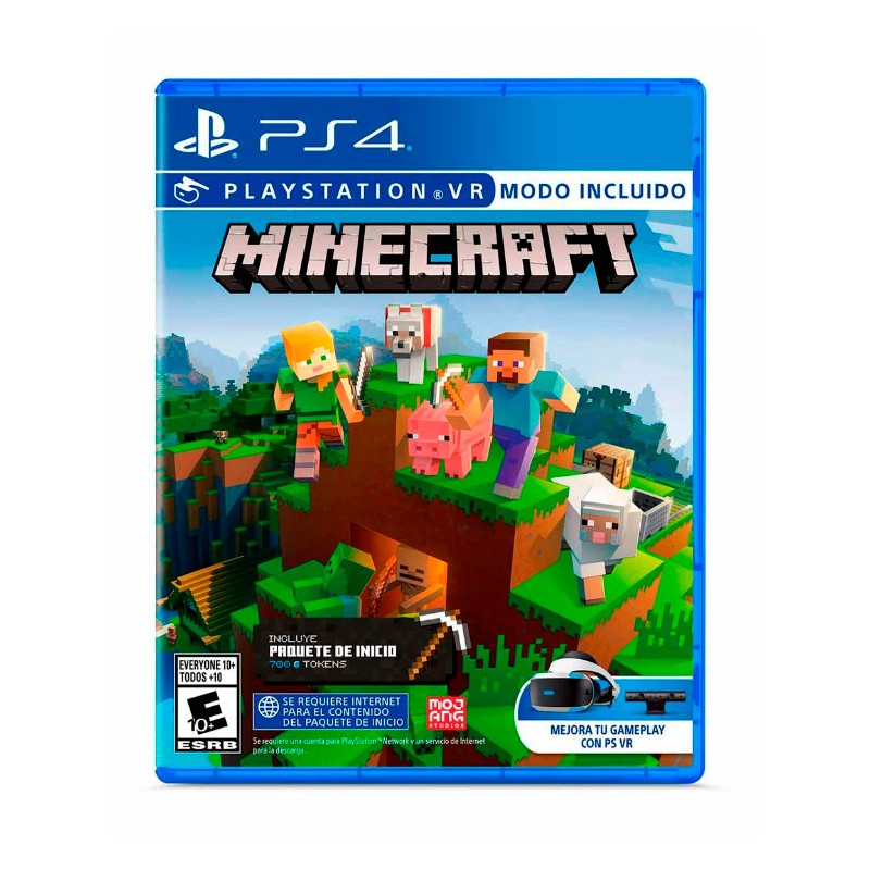 MINECRAFT PLAYSTATION VR MODE PS4