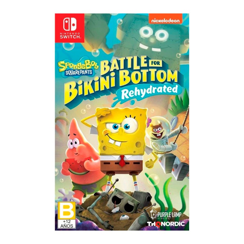 SPONGEBOB BATTLE FOR BIKINI BOTTOM REHYDRATED SWITCH