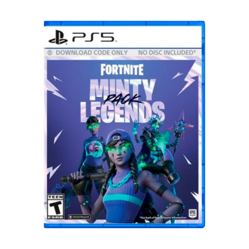 FORTNITE PAQUETE LEYENDAS DE MENTA PS5