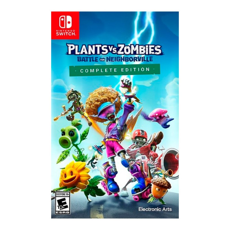 PLANTS VS ZOMBIES BATTLE FOR NEIGHBORVILLE COMPLETE EDITION SWITCH