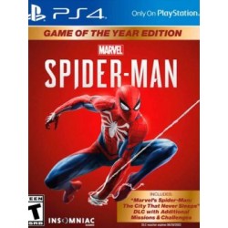 SPIDER-MAN GOTY EDITION PS4