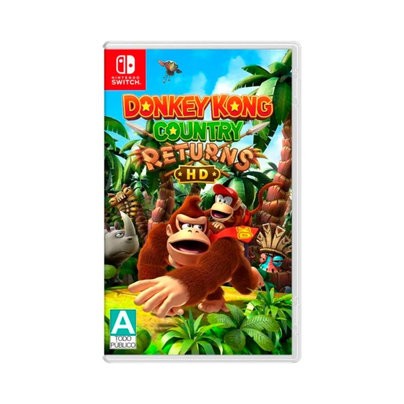 DONKEY KONG COUNTRY RETURNS HD SWITCH