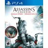 ASSASSINS CREED III REMASTERED PS4