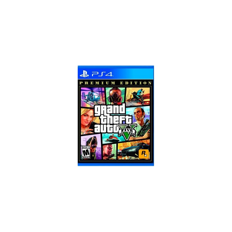 GRAND THEFT AUTO V PREMIUM EDITION PS4