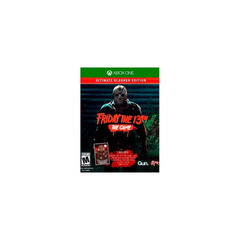 FRIDAY THE 13TH THE GAME ULTIMATE SLASHER EDITION XBOX ONE