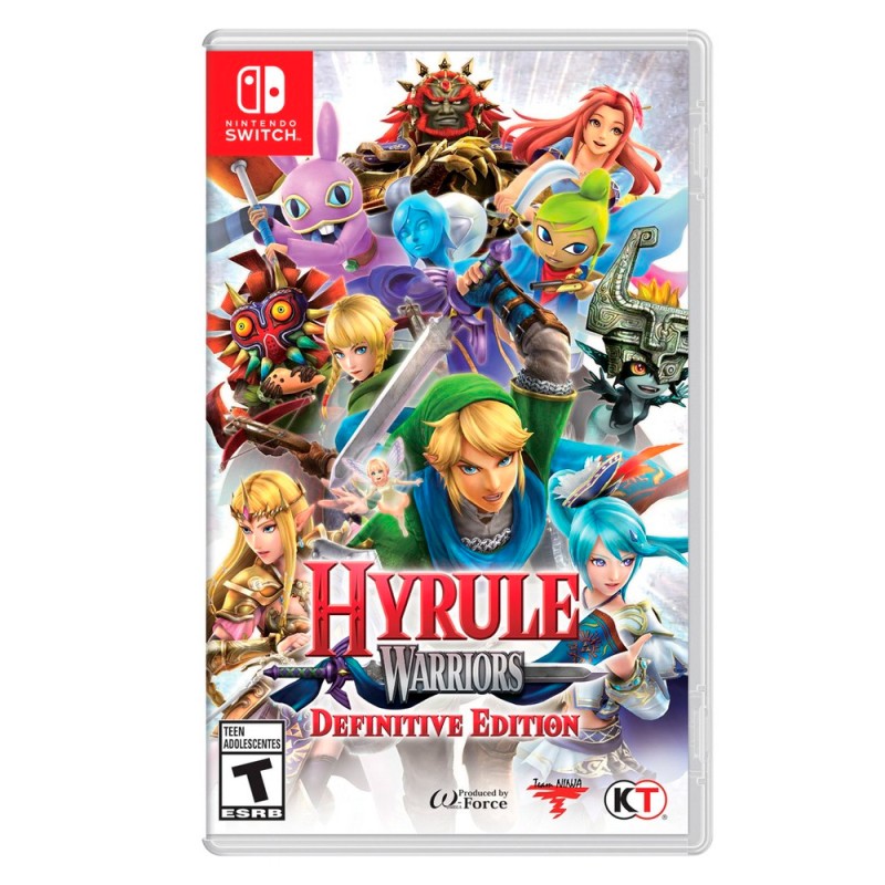 HYRULE WARRIORS DEFINITIVE EDITION SWITCH
