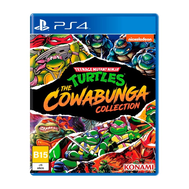 TEENAGE MUTANT NINJA TURTLES THE COWABUNGA COLLECTION PS4