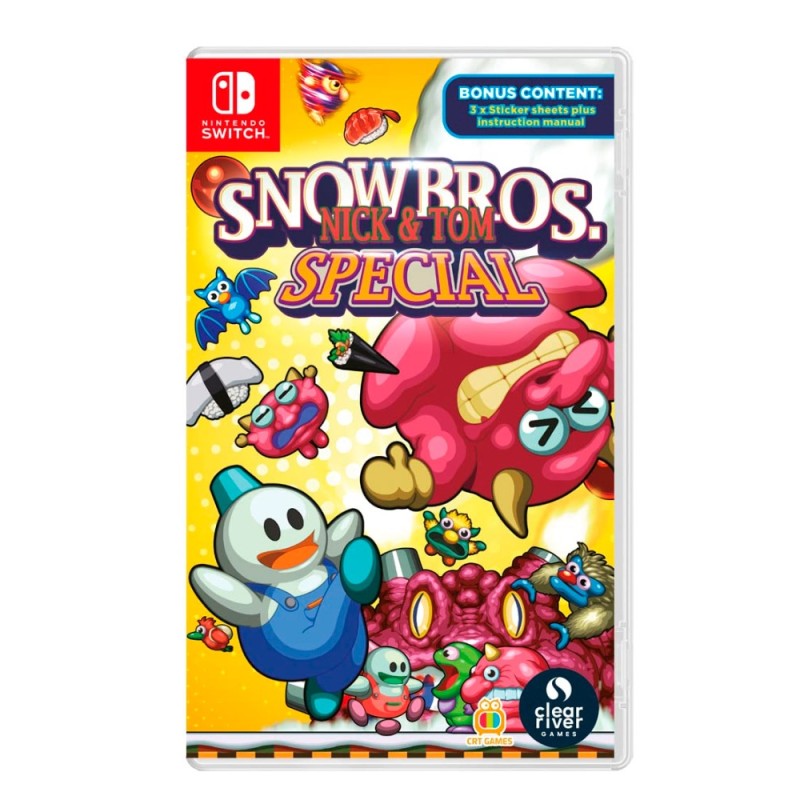 SNOW BROS NICK AND TOM SPECIAL SWITCH