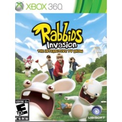RABBIDS INAVASION -LES LAPINS CRETINS INVASION  XBOX 360