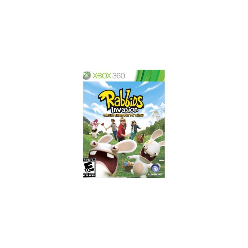 RABBIDS INAVASION -LES LAPINS CRETINS INVASION  XBOX 360