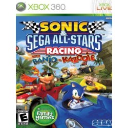 SONIC SEGA ALL STARS RACING BANJO KAZOOIE XBOX 360